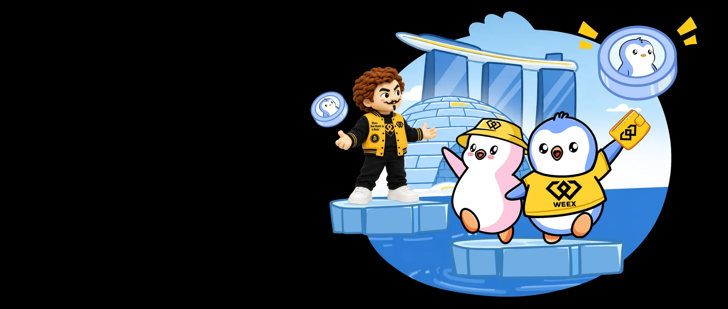 WEEX × PENGU | TOKEN2049