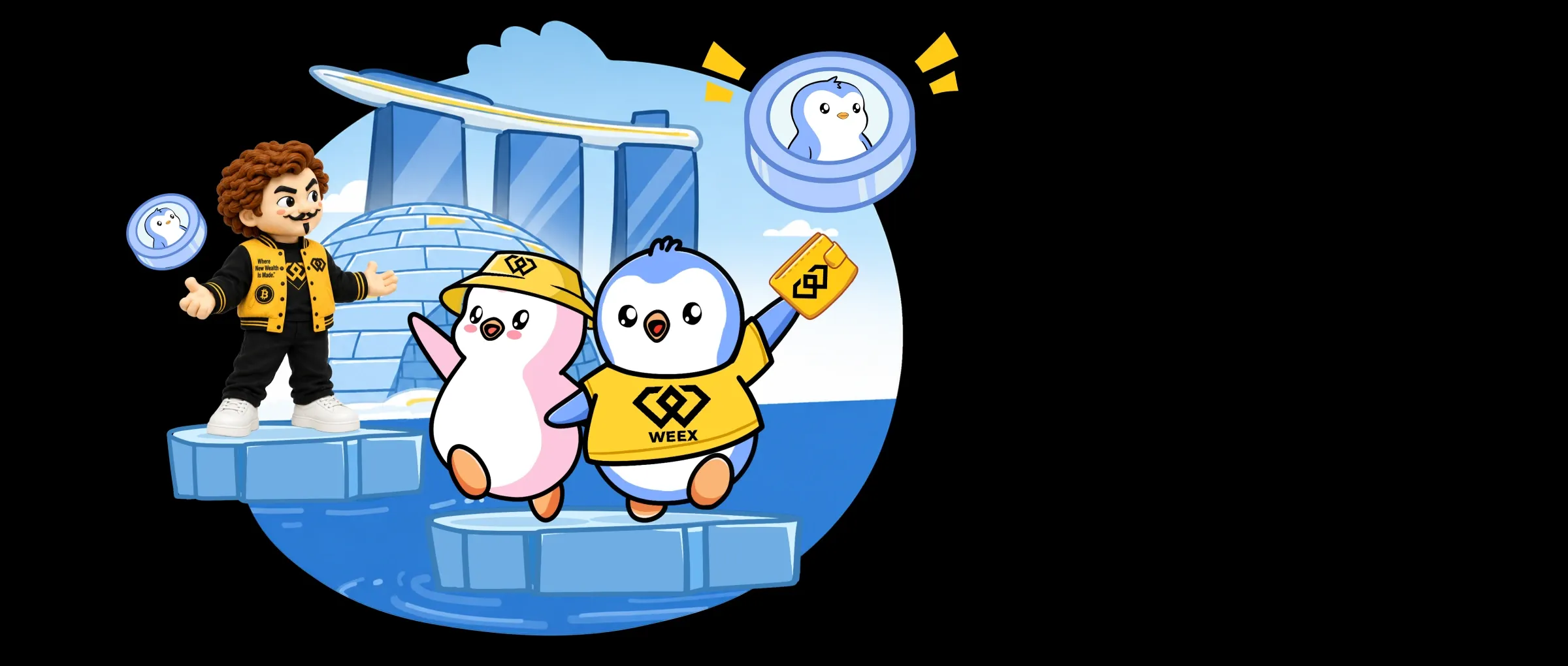 WEEX × PENGU | TOKEN2049